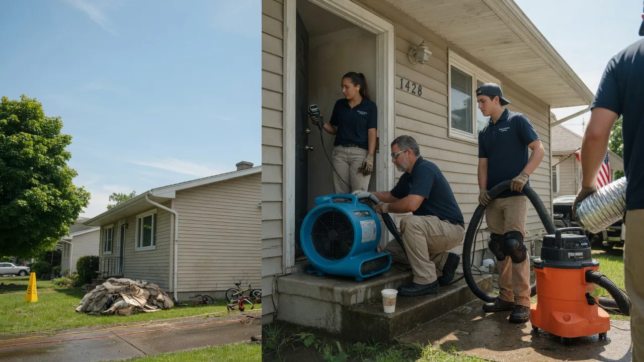 Water Damage Restoration in Boody, IL near me